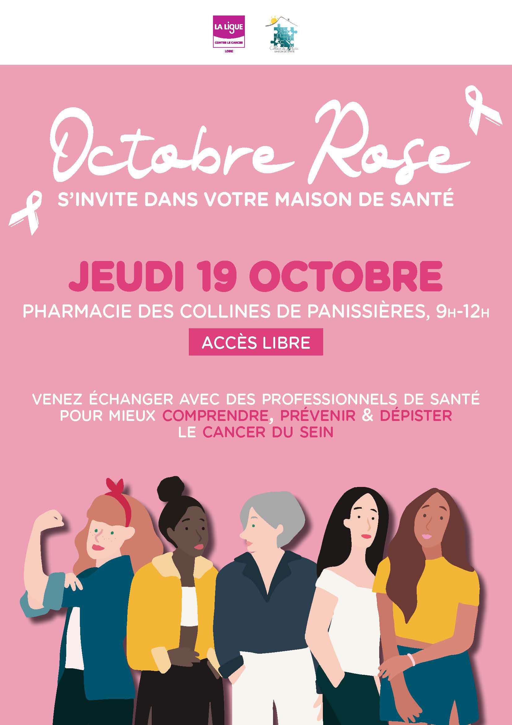 You are currently viewing Octobre rose à Panissières