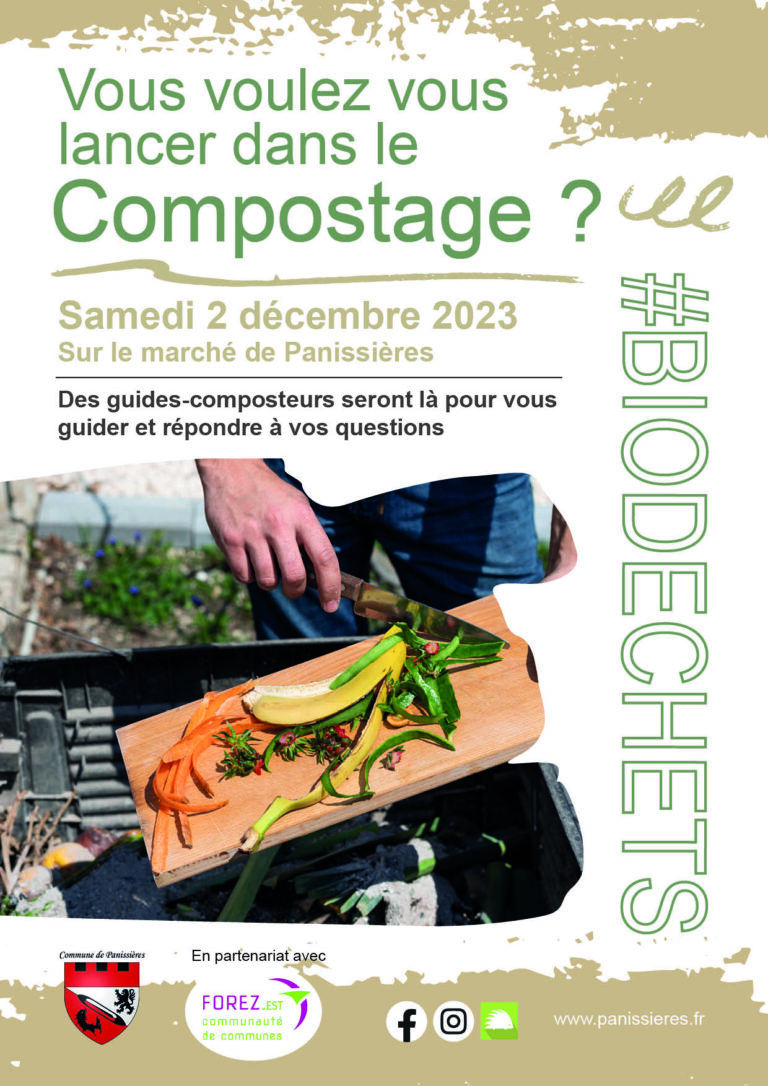 Lire la suite à propos de l’article Samedi 2 décembre au marché : informations sur le compostage