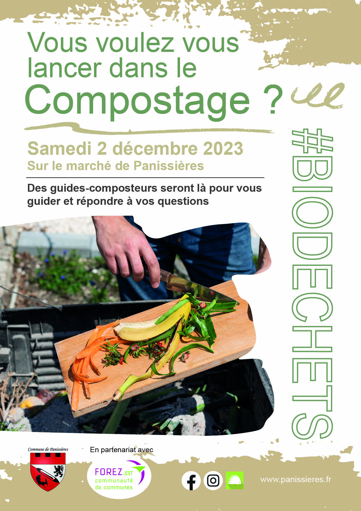 You are currently viewing Samedi 2 décembre au marché : informations sur le compostage