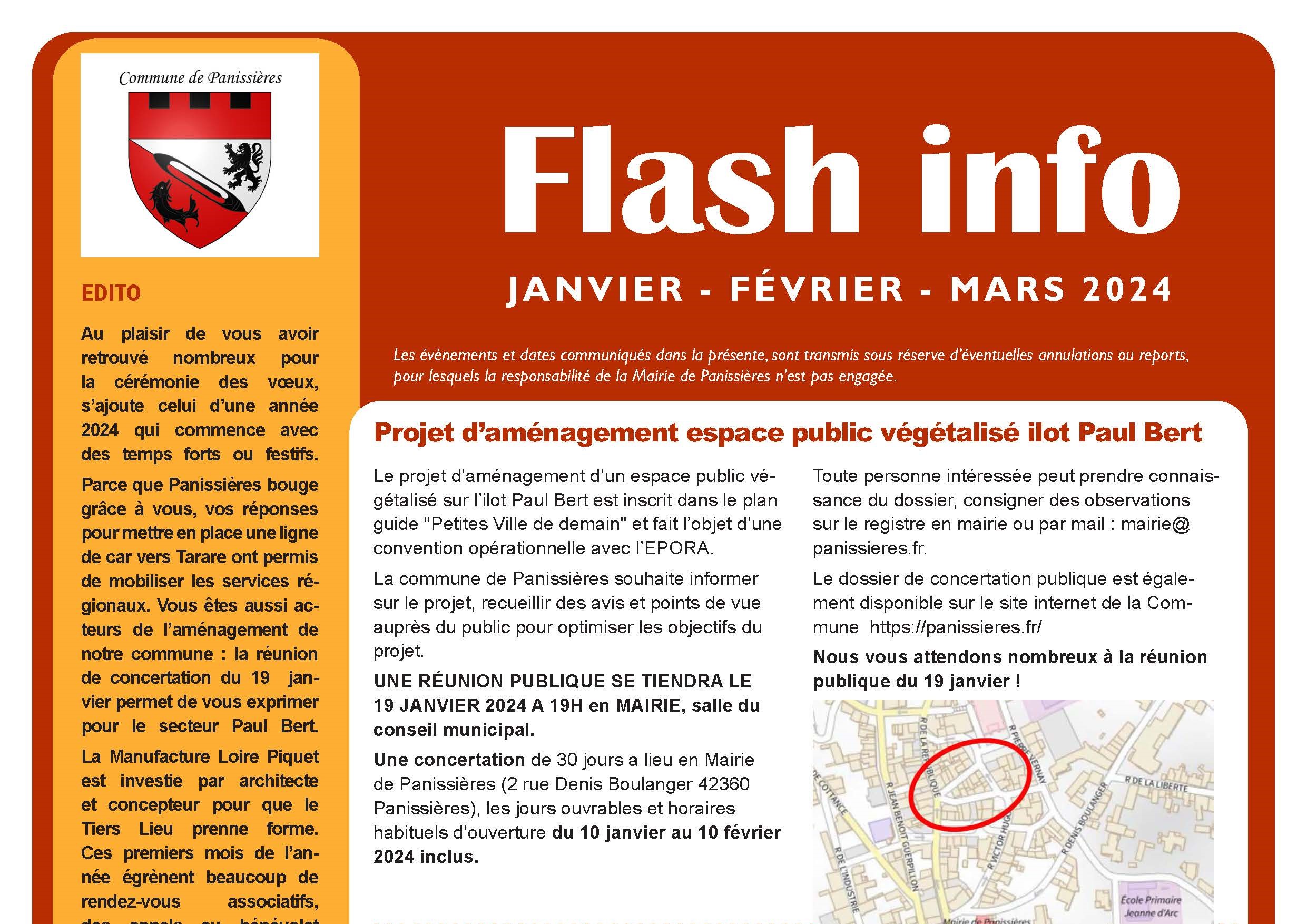You are currently viewing Le Flash info de janvier-février et mars 2024 est paru