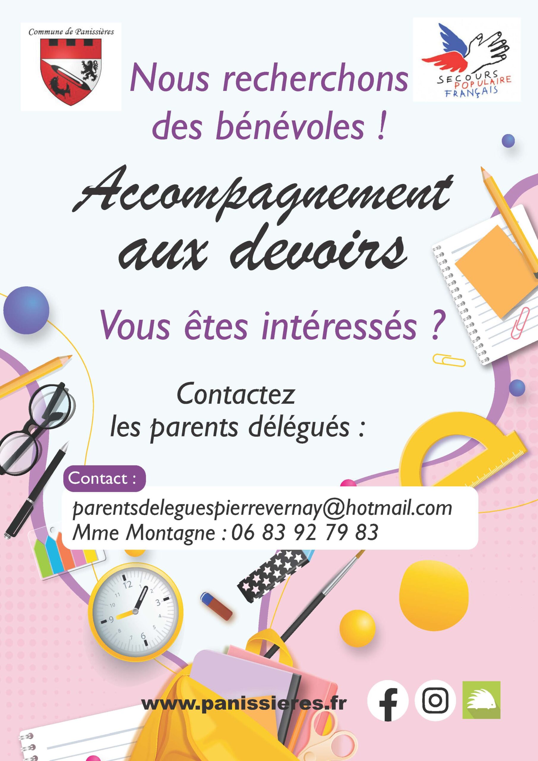 You are currently viewing Accompagnement scolaire : Recherche bénévoles !