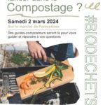 Le 2 mars sur le marché : stand information compostage