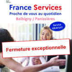 10 mai : Fermeture exceptionnelle de France service