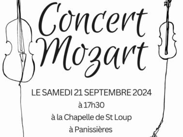 Concert Mozart chapelle St Loup