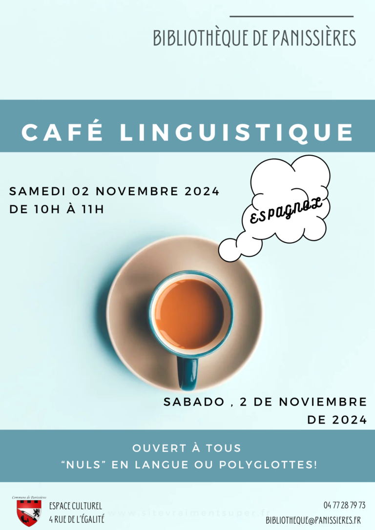 Lire la suite à propos de l’article Café linguistique espagnol à la bibliothèque