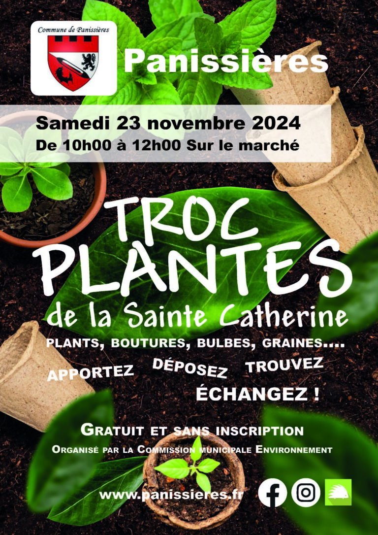 Lire la suite à propos de l’article Troc plantes de la Sainte Catherine, préparez vos graines !