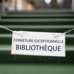 Fermeture exceptionnelle bibliothèque