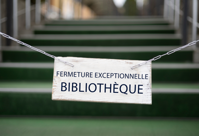 Lire la suite à propos de l’article Fermeture exceptionnelle bibliothèque