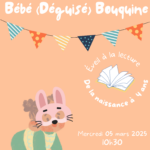 Cafés linguistiques et bébé bouquine à la bibliothèque