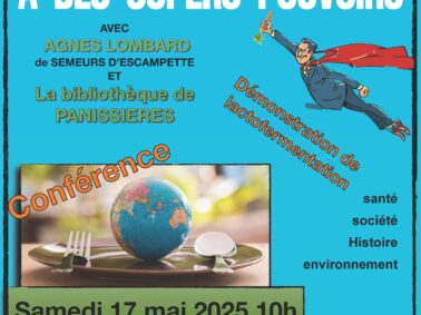 Bibliothèque : « Notre assiette a des supers pouvoirs »