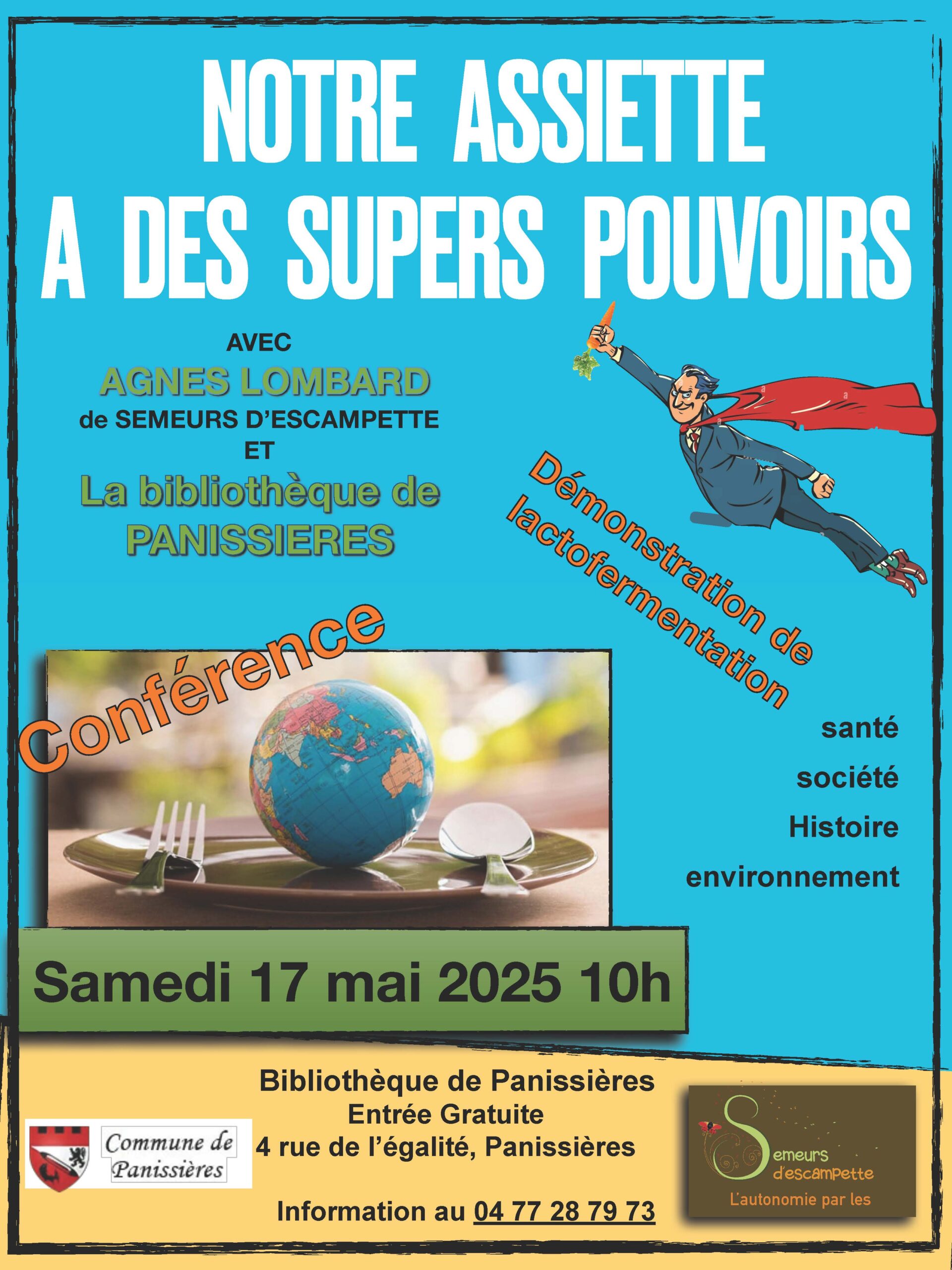 You are currently viewing Bibliothèque : « Notre assiette a des supers pouvoirs »