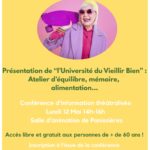 Conférence sur « l’Université du Vieillir Bien »