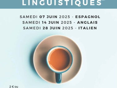 Les prochains cafés linguistiques à la bibliothèque !