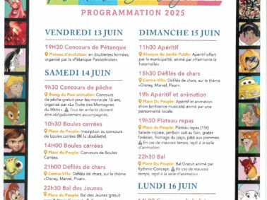 Panissières fête la Saint-Jean du 13 au 16 juin !