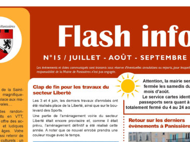 Le nouveau Flash info est paru !