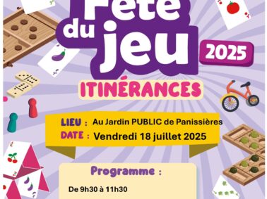 La Fête du jeu à Panissières