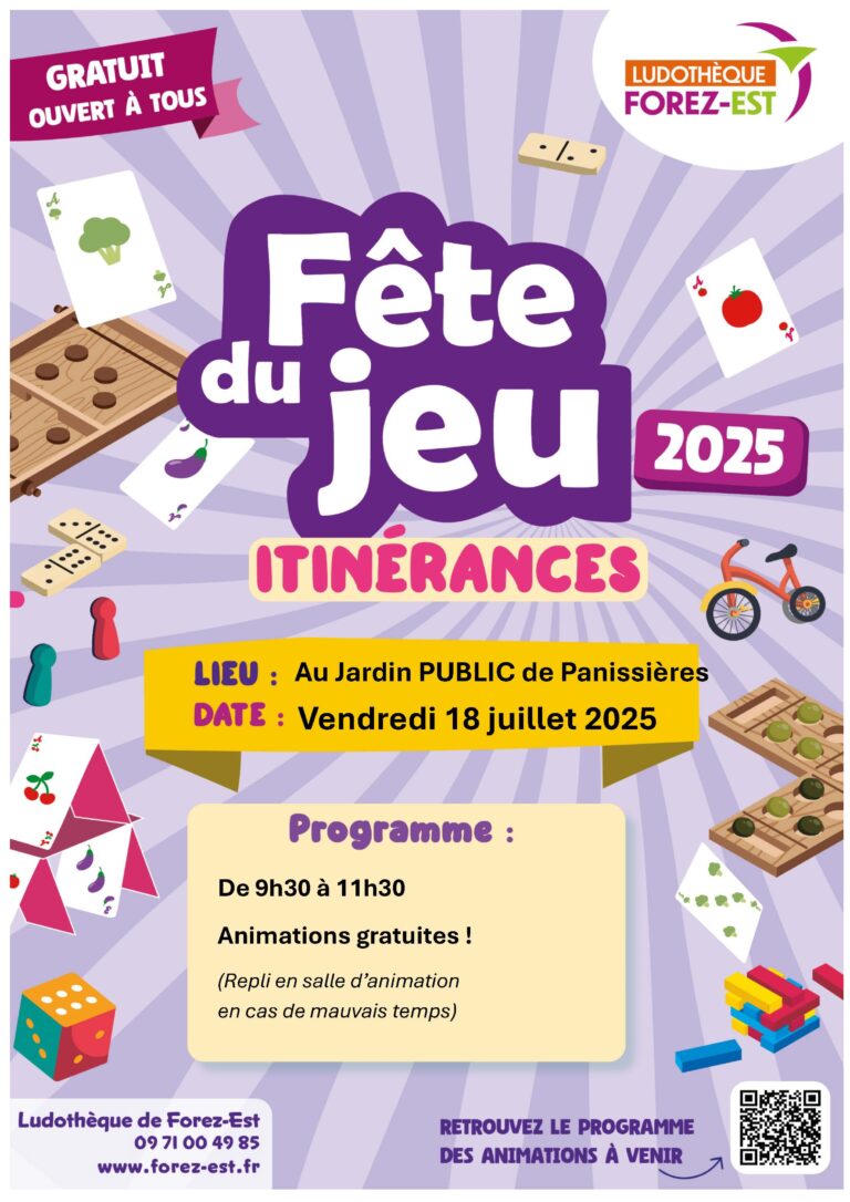Lire la suite à propos de l’article La Fête du jeu à Panissières