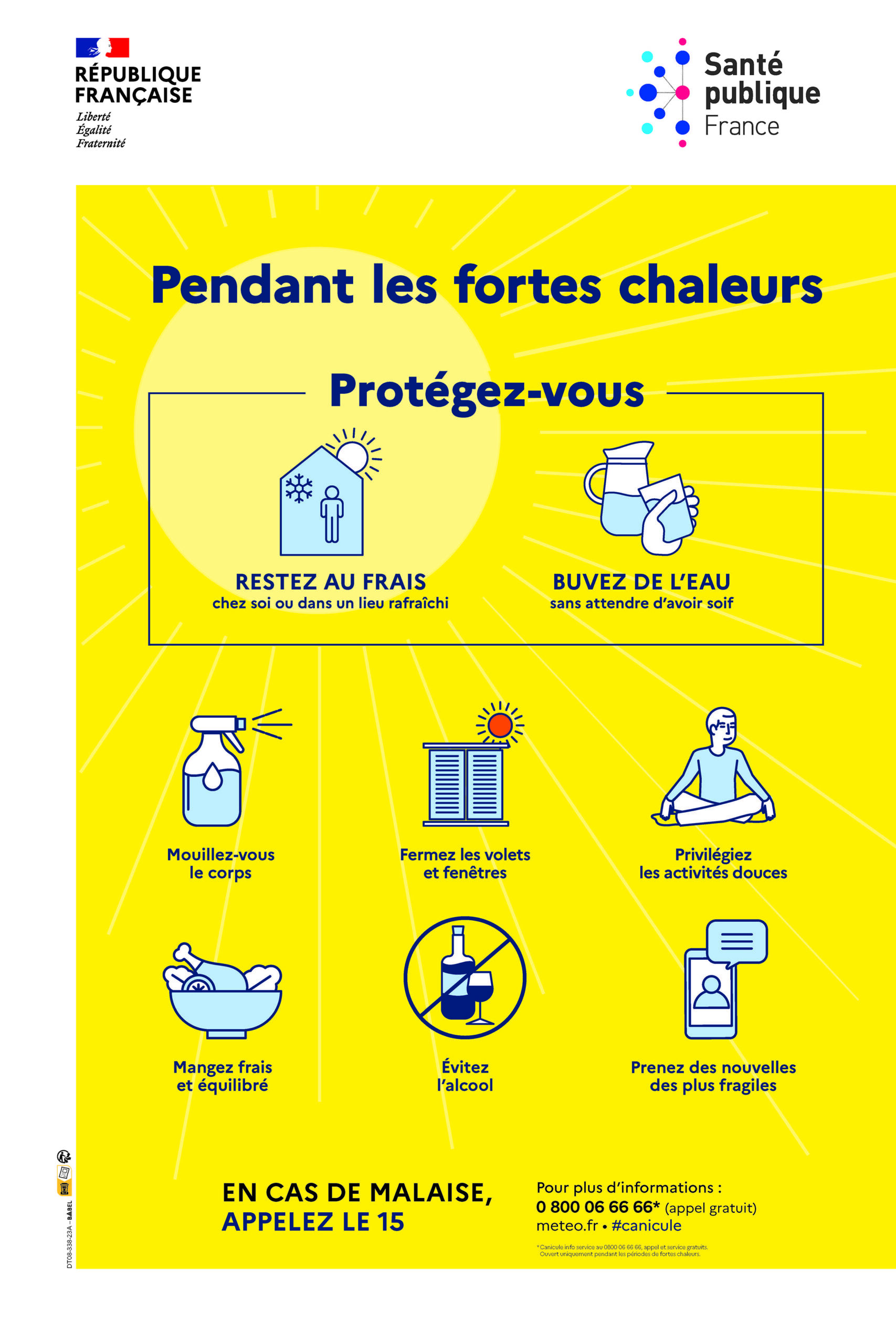 Protégeons les plus fragiles lors des fortes chaleurs