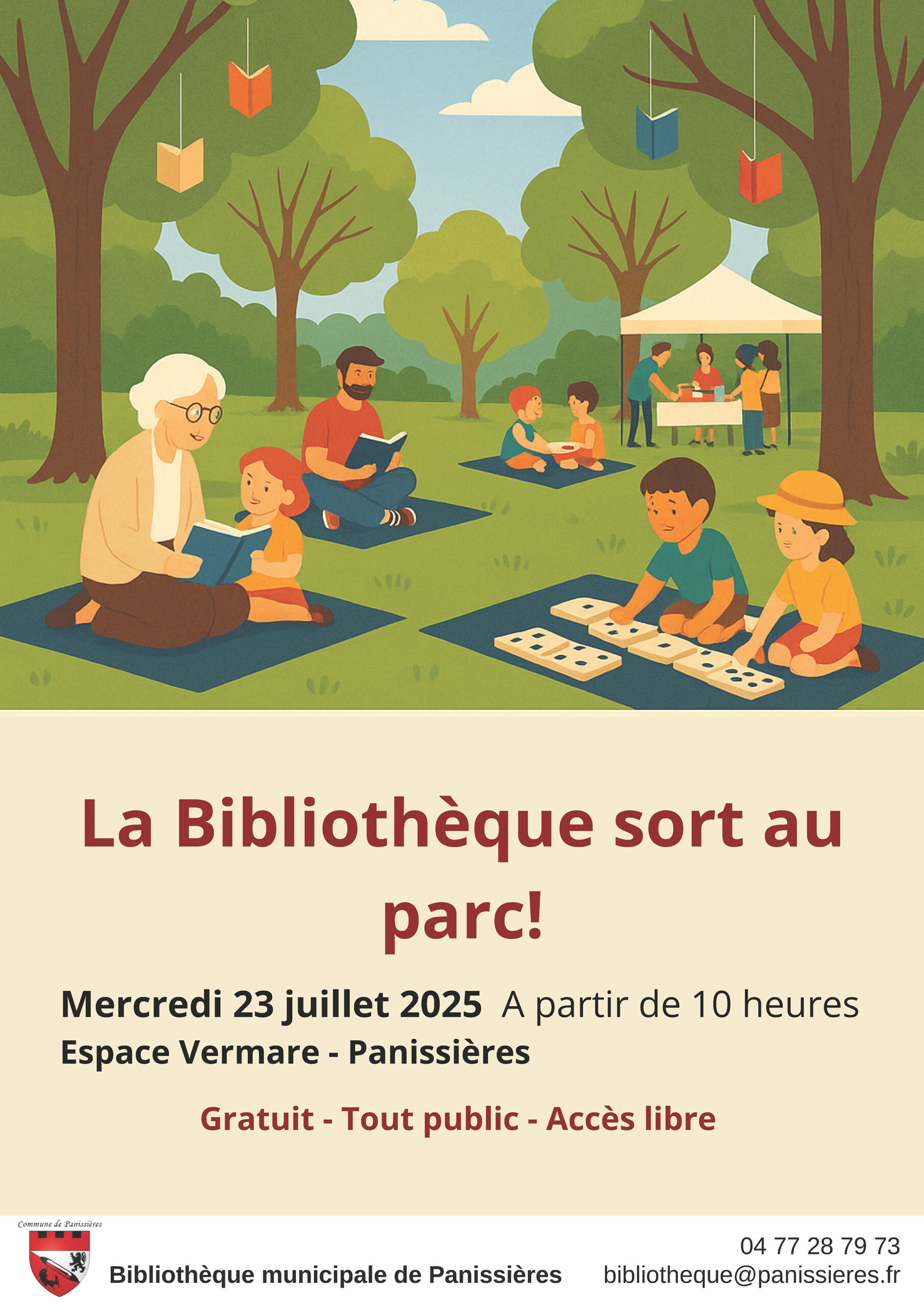 You are currently viewing La bibliothèque sort prendre l’air !