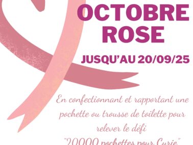 Participez au défi « octobre rose » avec la bibliothèque !