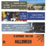 Programme espace Jeunes vacances de la Toussaint