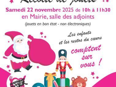 Récolte de jouets du Père-Noël du cœur