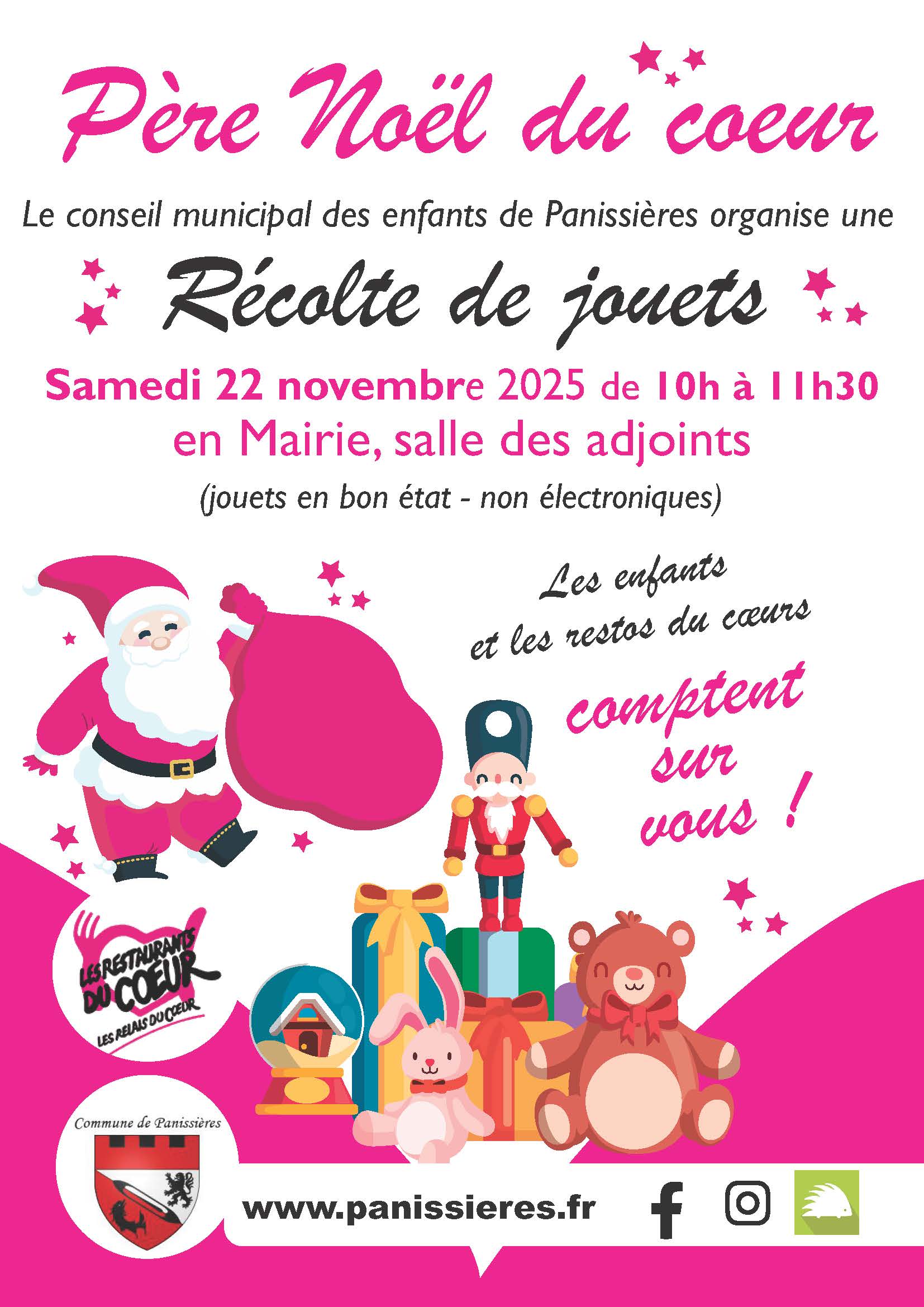 You are currently viewing Récolte de jouets du Père-Noël du cœur