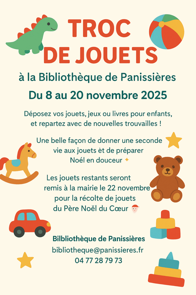 Lire la suite à propos de l’article Les animations de novembre à la médiathèque