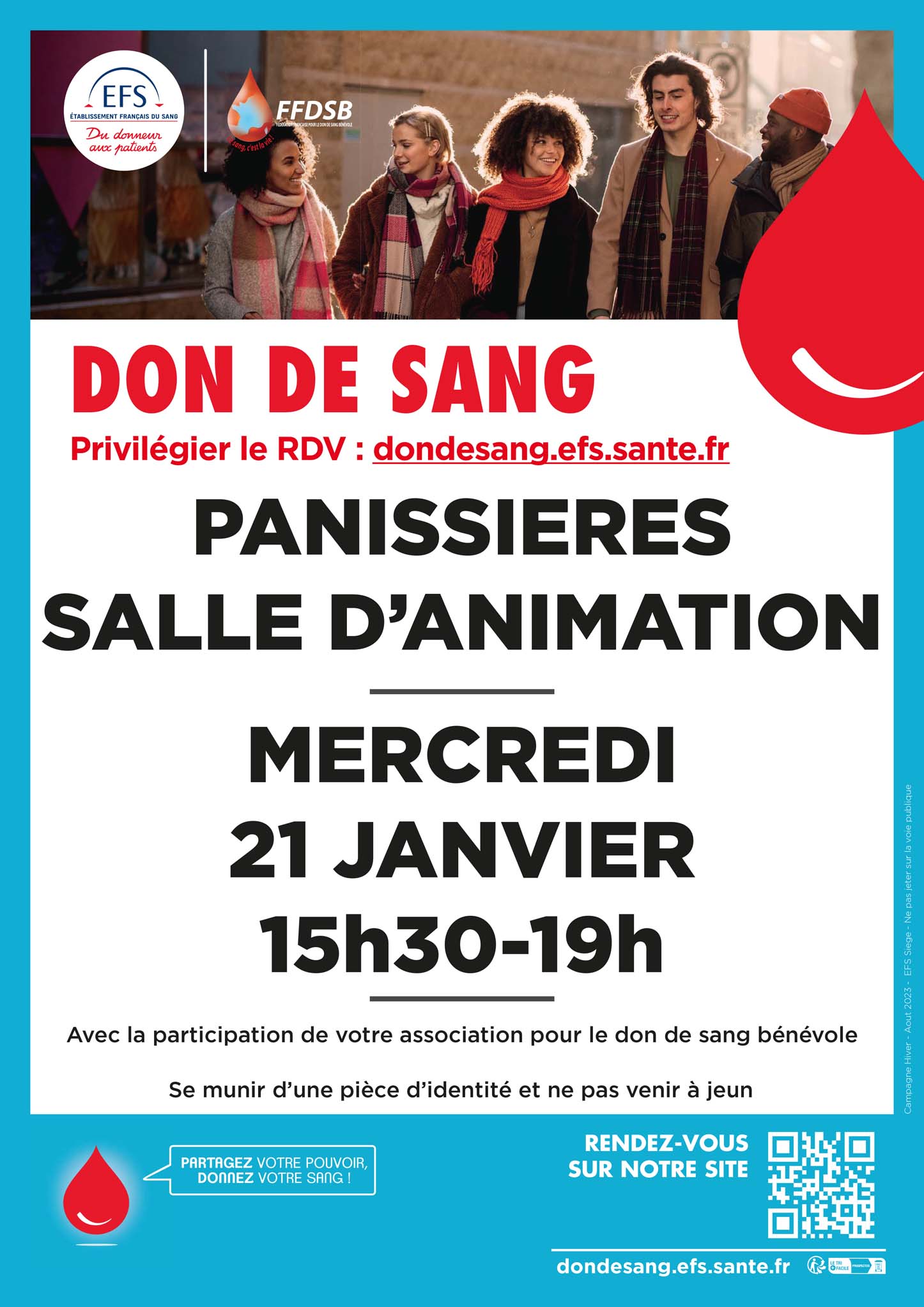 You are currently viewing Don de sang à Panissières