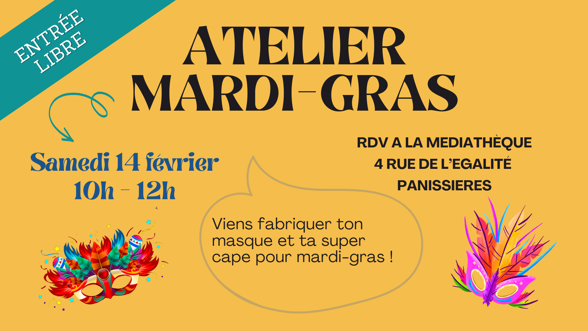 You are currently viewing Evènements en février à la Médiathèque