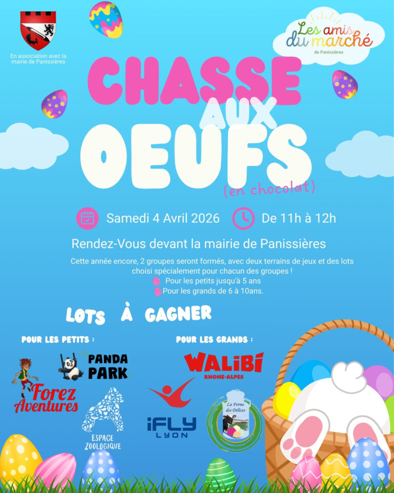 Lire la suite à propos de l’article Chasse aux oeufs à Panissières !