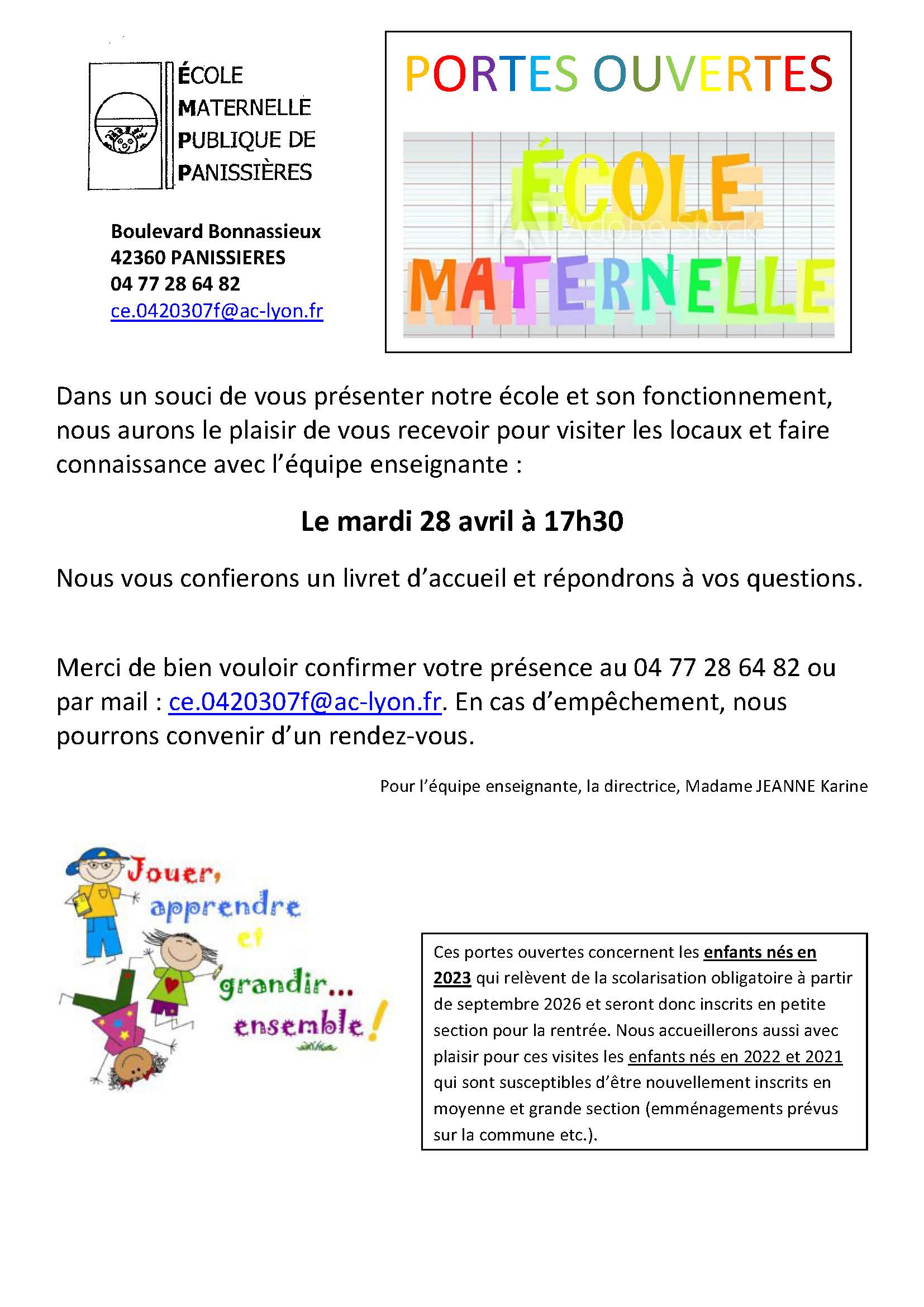 You are currently viewing Dates portes ouvertes écoles