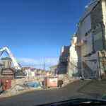 Démolition en cours de « l&rsquo;ilot Dutel »