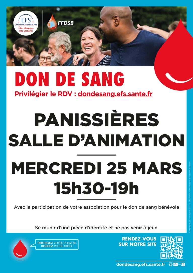 Lire la suite à propos de l’article Don de sang