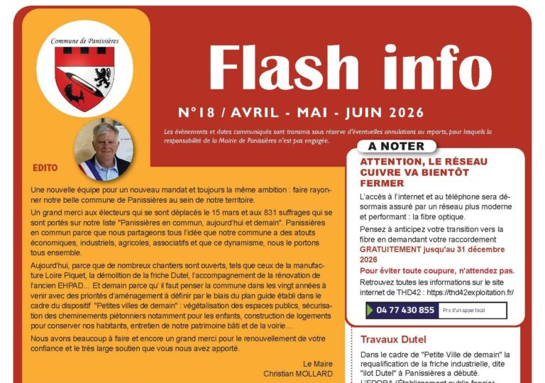 Lire la suite à propos de l’article Le nouveau Flash info est paru !
