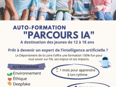 Département : parcours IA pour les jeunes de 12 à 18 ans