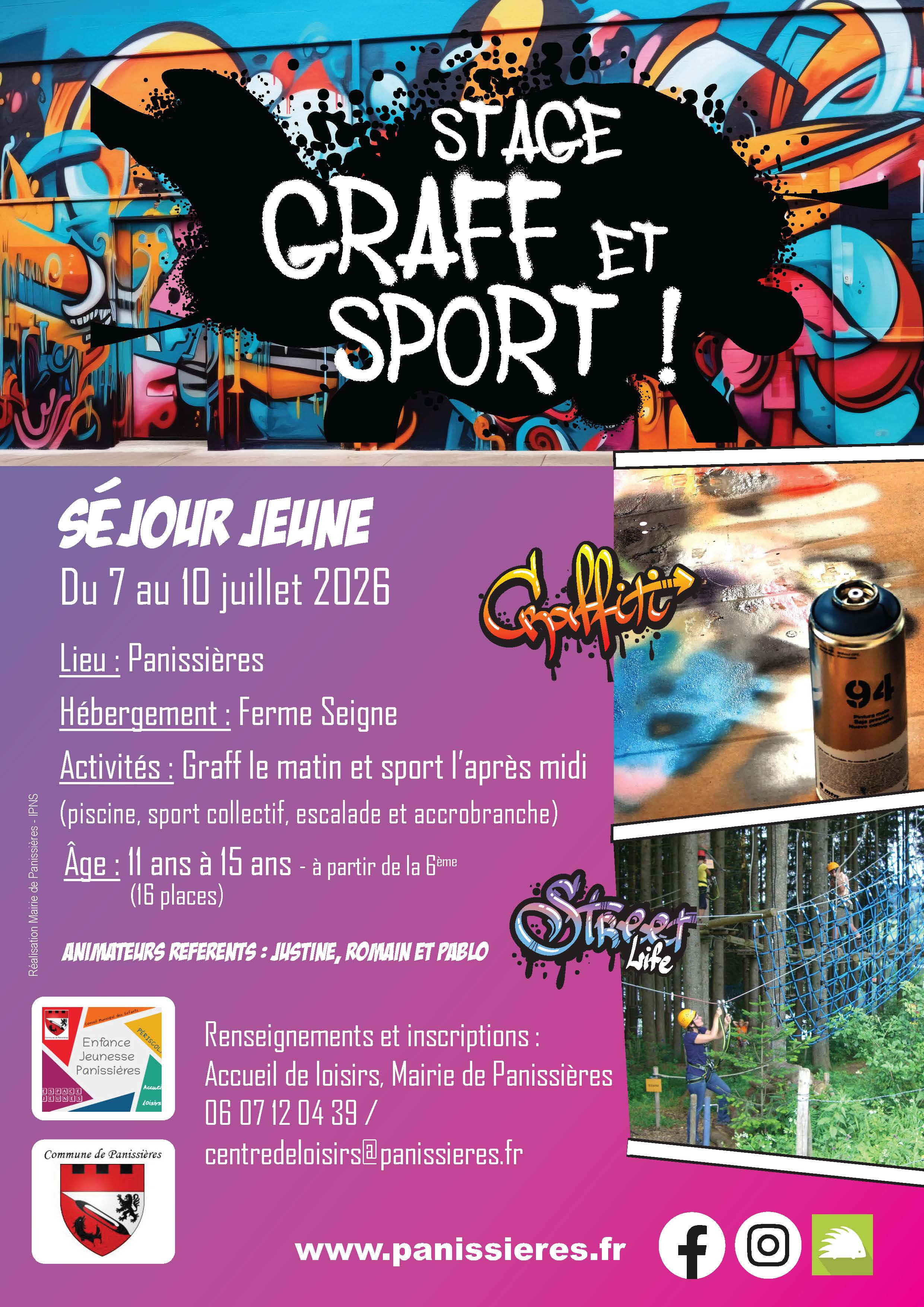 Les séjours été de l&rsquo;accueil de loisirs