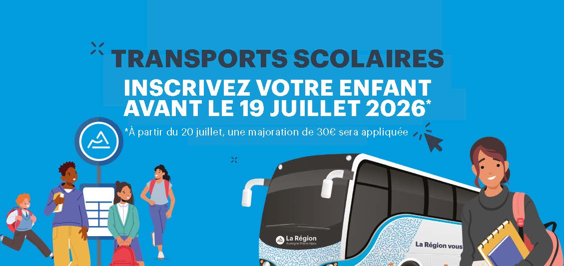 You are currently viewing Information de la Région : inscriptions transports scolaires