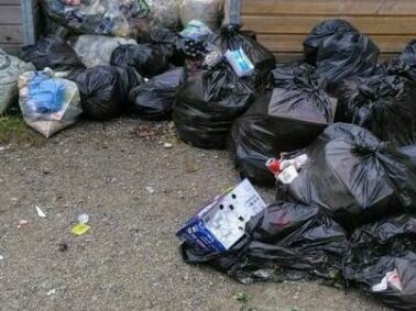 Rappel abandon de sacs d'ordures ménagères !