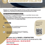 Rappel contacts pour eau et assainissement