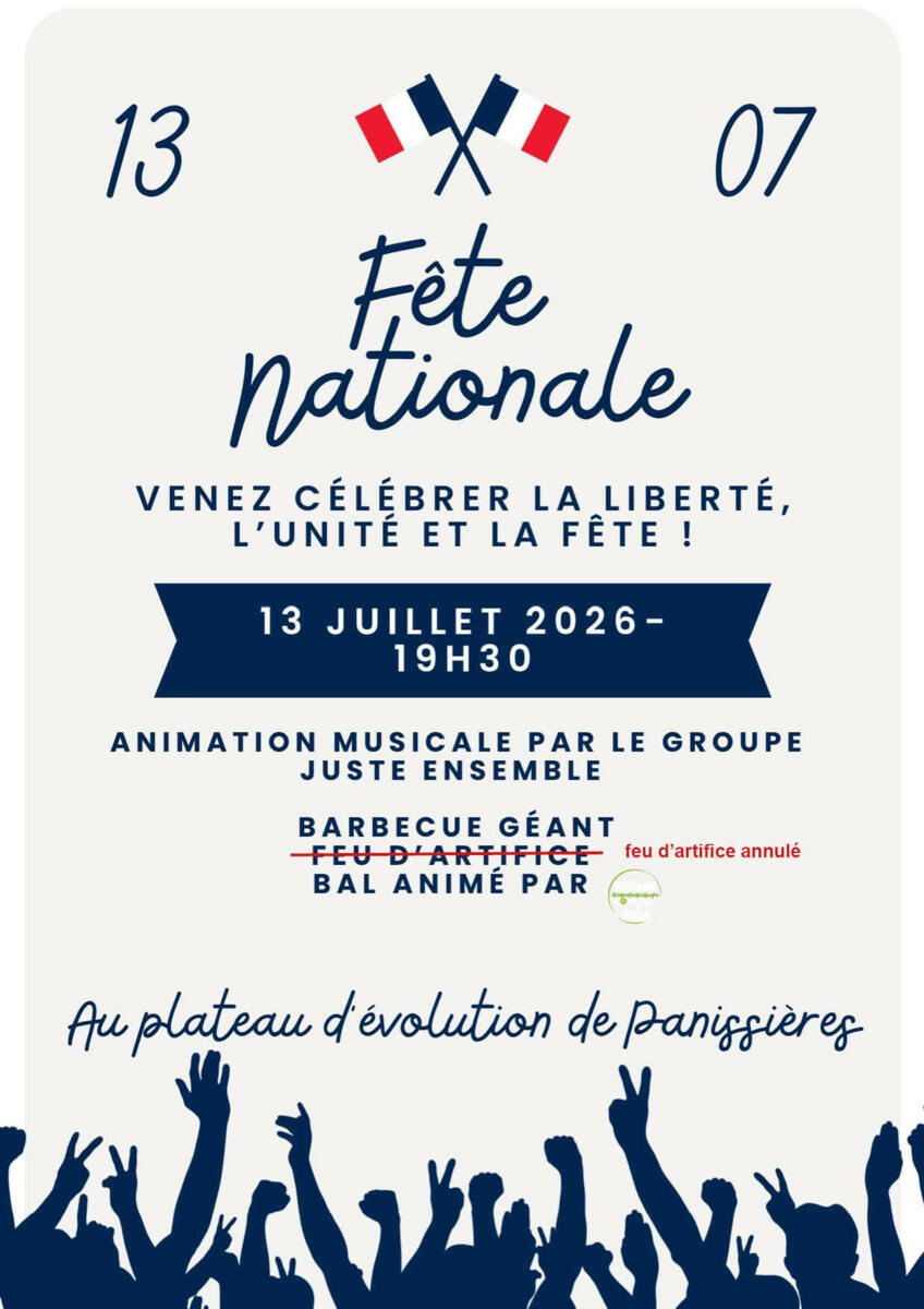 Lire la suite à propos de l’article Informations festivités de ce week-end à Panissières