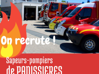 Les sapeurs-pompiers de Panissières recrutent !