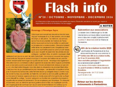 Le nouveau Flash info est paru !