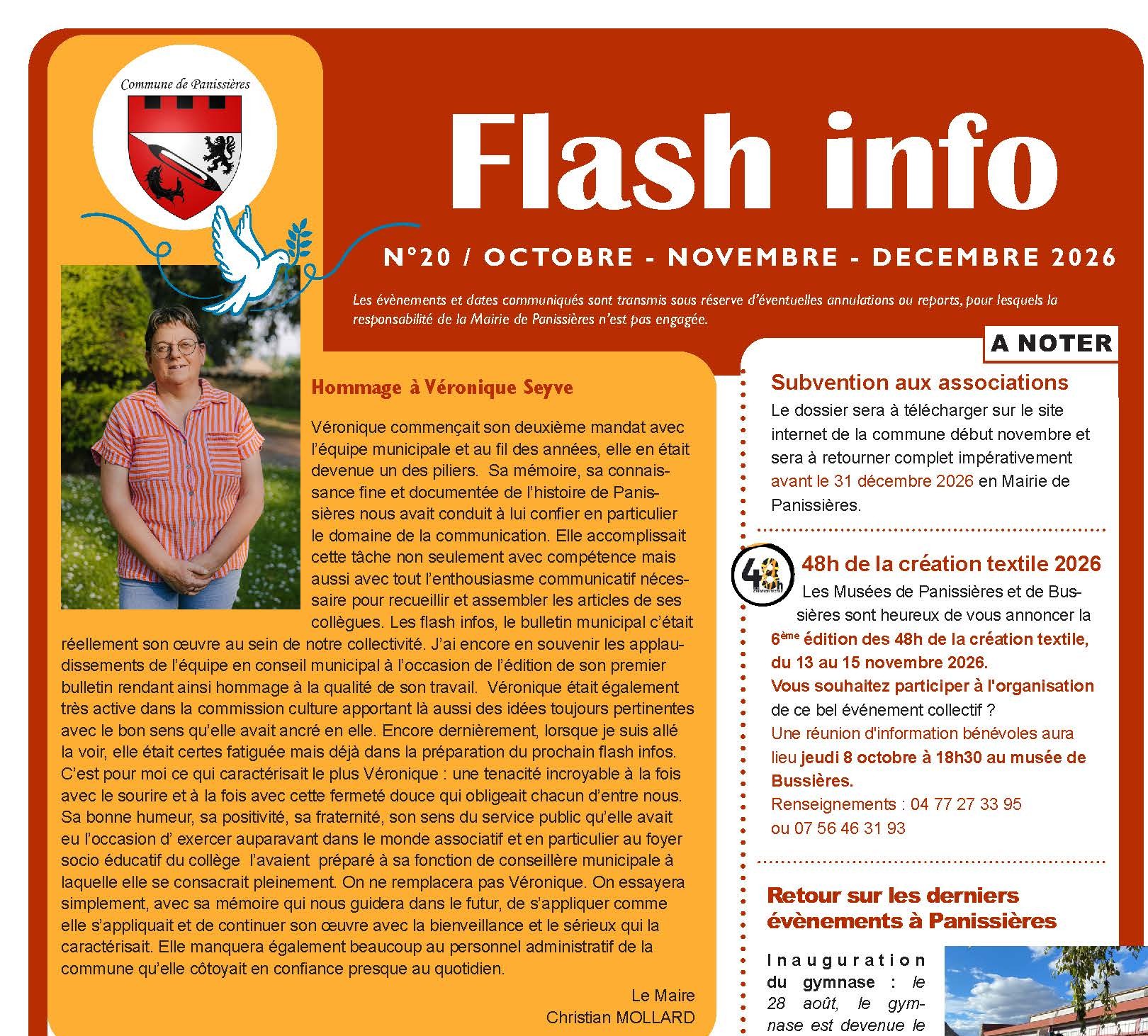 Lire la suite à propos de l’article Le nouveau Flash info est paru !