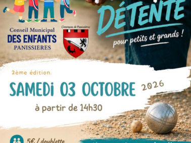 Après-midi Pétanque détente le 3 octobre !