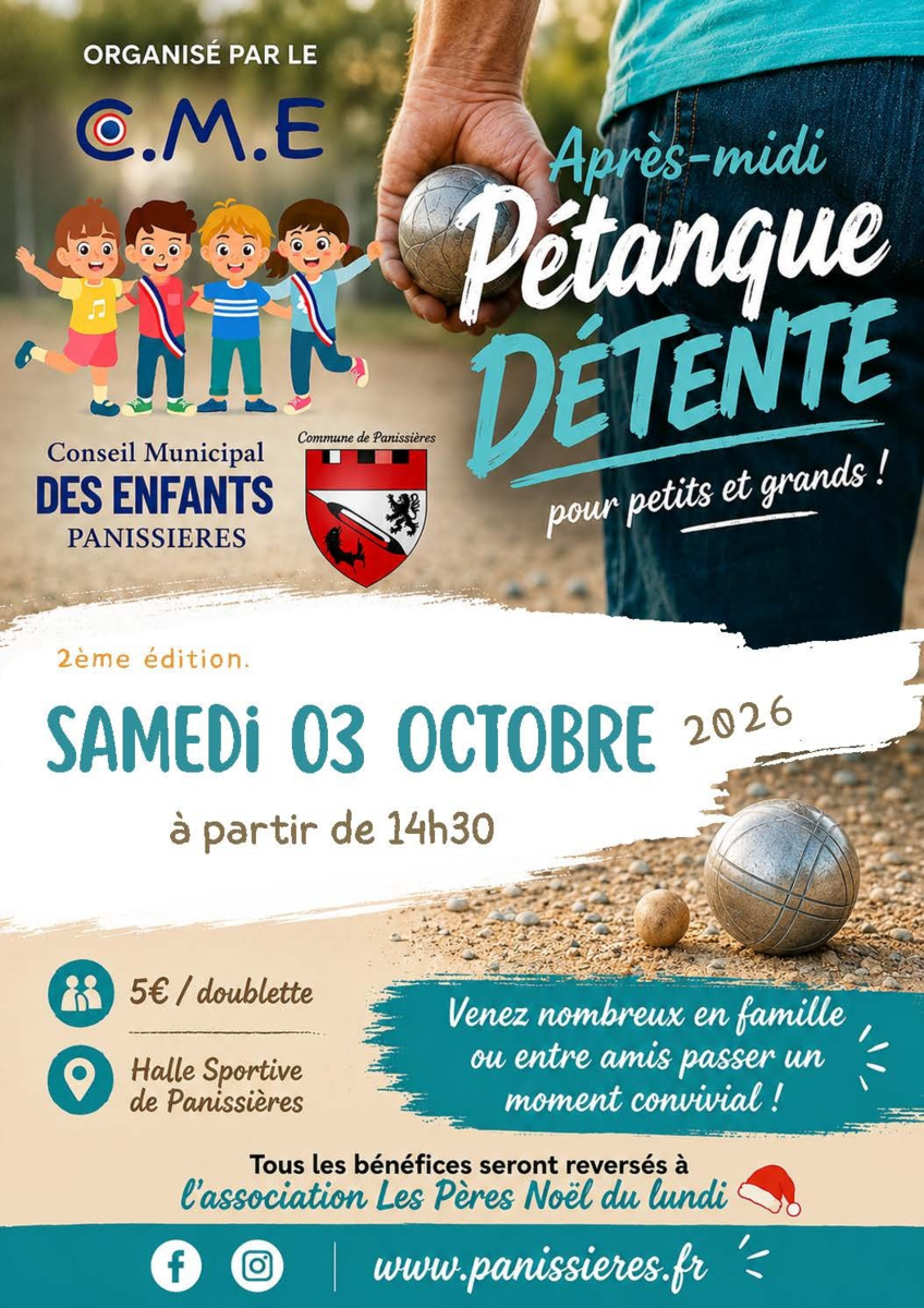 You are currently viewing Après-midi Pétanque détente le 3 octobre !