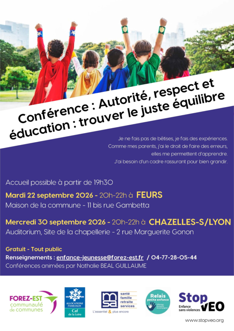 Lire la suite à propos de l’article Conférence à destination des parents
