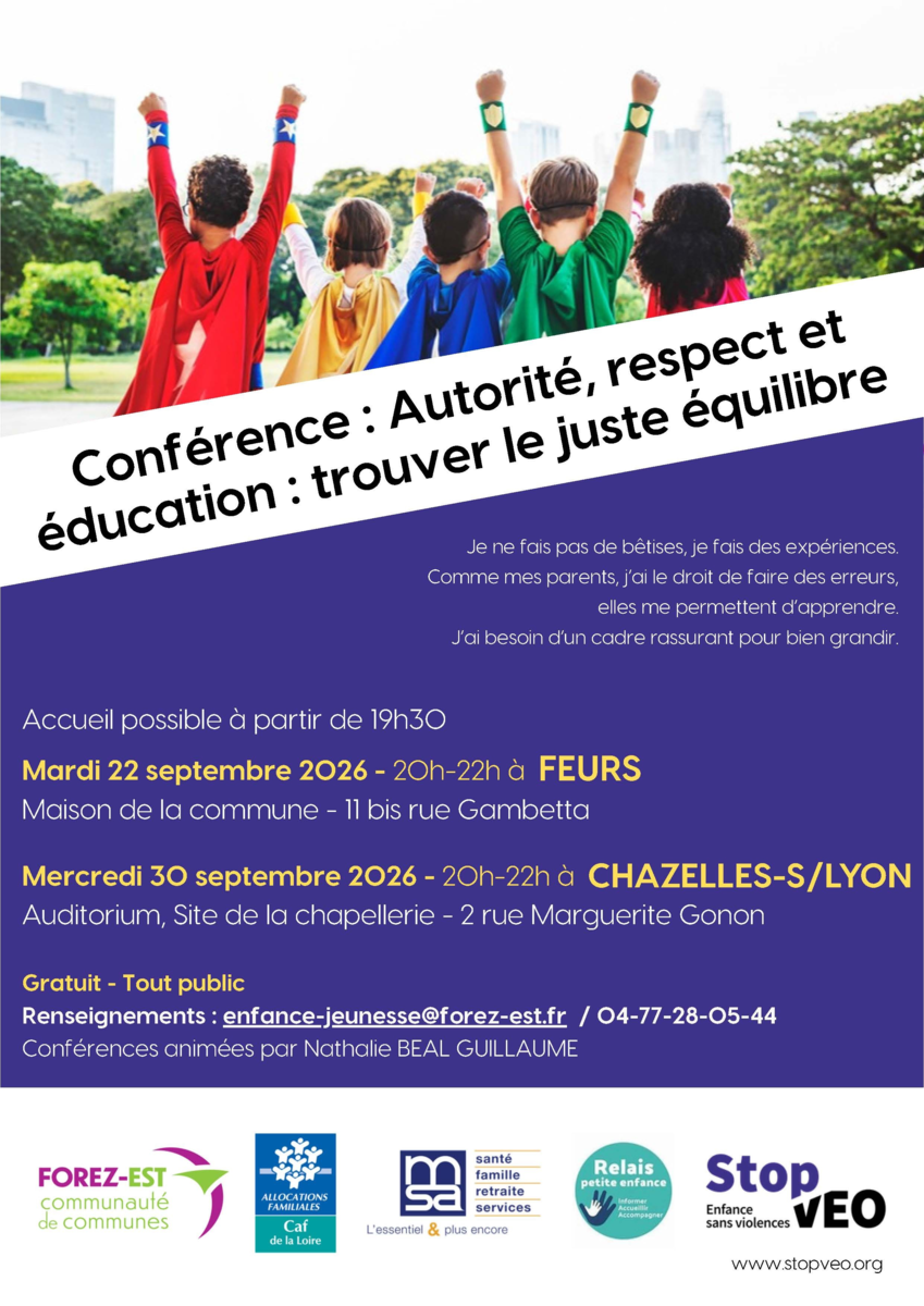 Lire la suite à propos de l’article Conférence à destination des parents