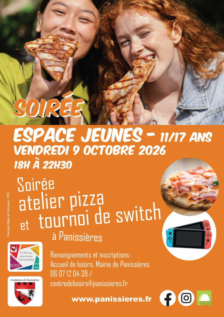 Lire la suite à propos de l’article Espace jeunes : soirée le 9 octobre !
